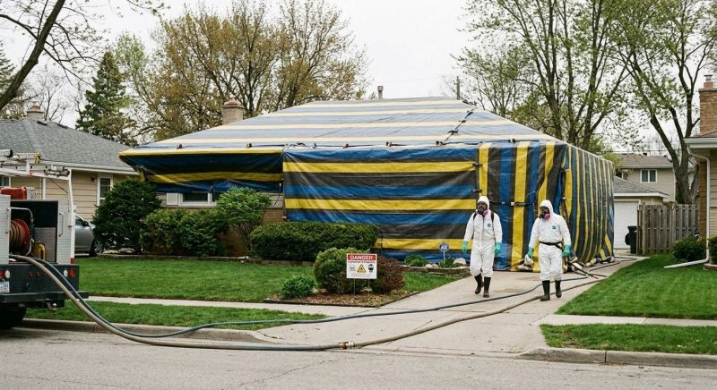 Tent Fumigation in Asheville, NC
